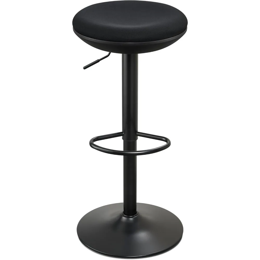 

Стоячий настольный табурет, эргономичный регулируемый высокий качающийся табурет, круглое сиденье 360° ° Поворотный офисный стул без спинки