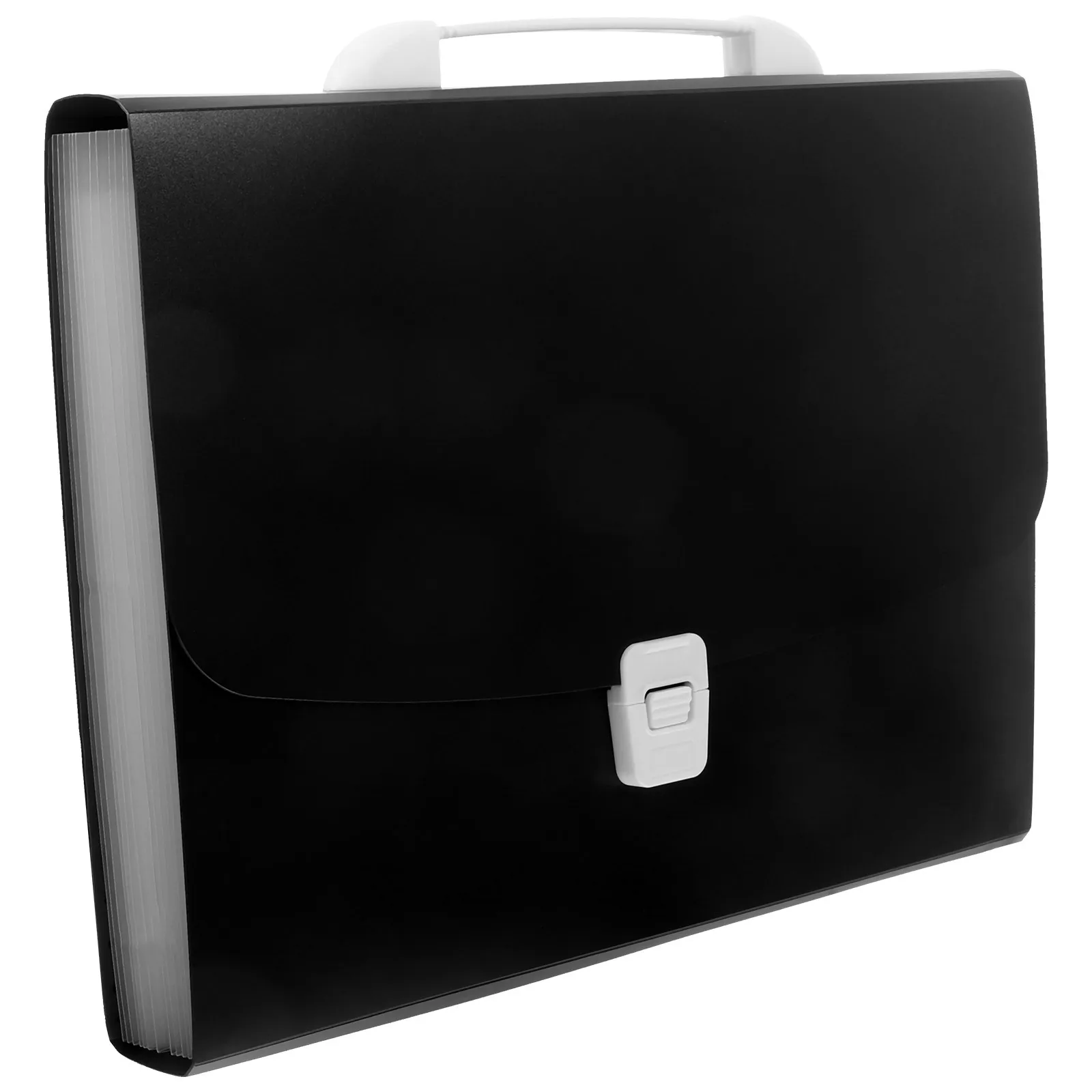 Multi Layer Large File Folder Accordion Design Lightweight Portable File Organizer Document Storage Bag for Office School Home