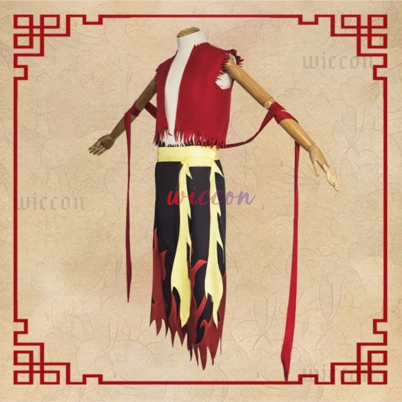 CosplayAnime Nezha Cosplay disfraz actuación ropa de baile Halloween Cosplay Festival disfraces carnaval juego mitología China R