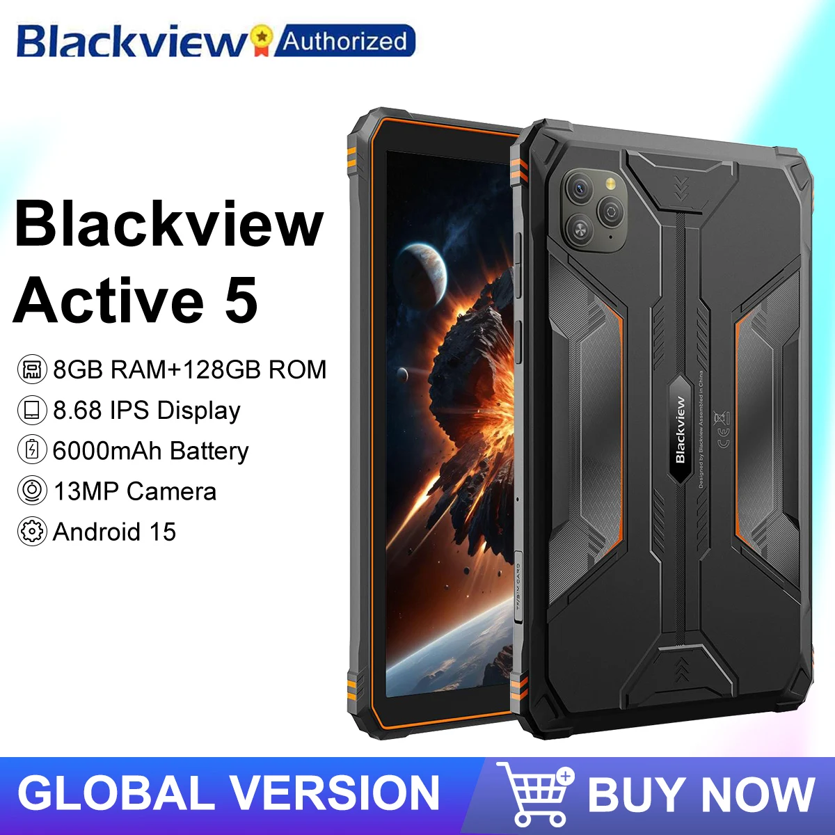 Blackview Active 5 Rugged Tablet PC 8.68