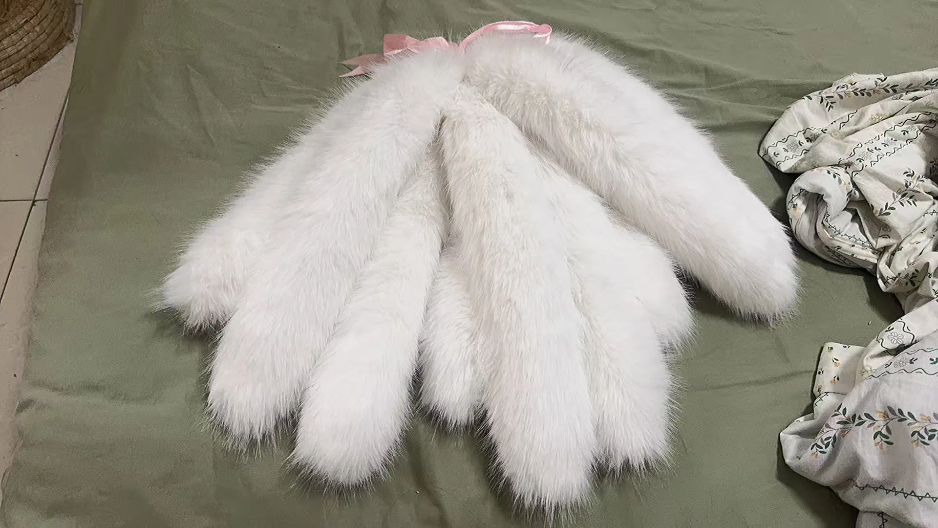 cosplay cauda de raposa de nove caudas LOL League of Legends Ahri o brinquedo de raposa de nove caudas
