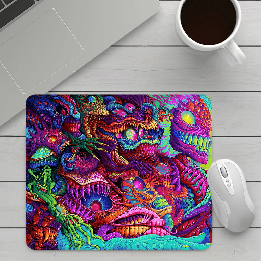 CSGO Hyper Beast Small Gaming Mouse Pad Computer Mousepad PC Gamer Mouse Mat Laptop Office Mausepad XXL Keyboard Mat Desk Pad