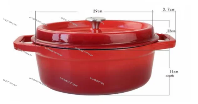 

Cast Iron Pot Factory Directly Nonstick Induction Camping Casserole Pan Sets Cookware Cast Iron Casserole Pot