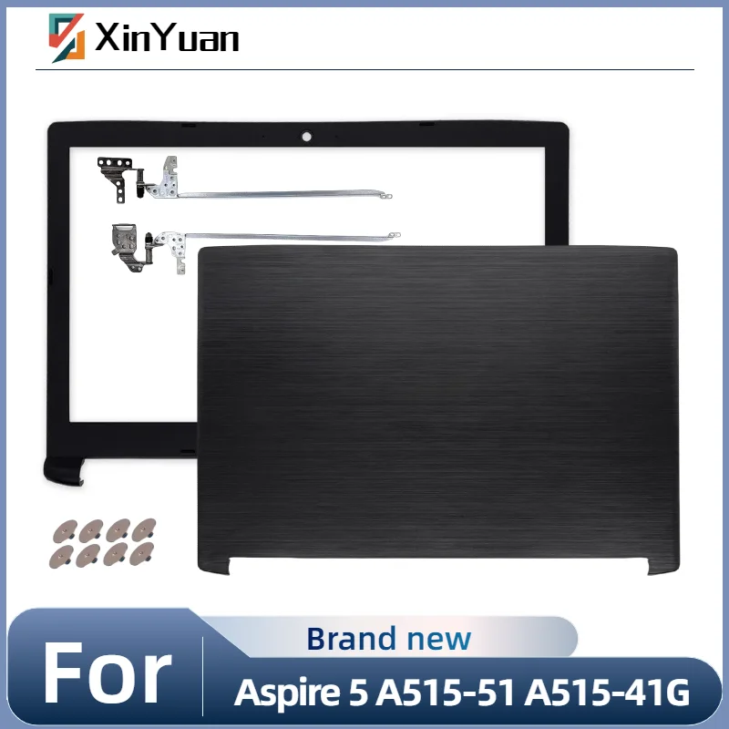 

Новый корпус для Aspire 5 A515-51 A515-51G A515-41G A615, задняя крышка, верхняя крышка для ноутбука, ЖК-дисплей, задняя крышка/передняя панель/петля