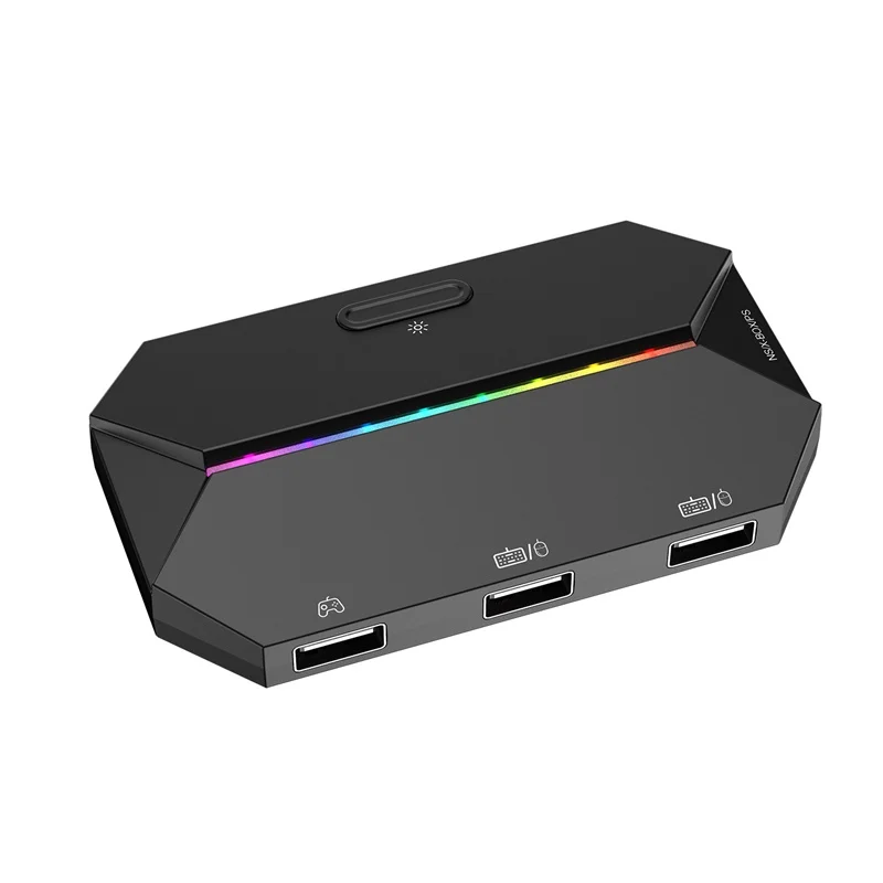 Adaptador de controlador conversor de mouse e teclado para jogos G6L para Switch Xbox One PS3