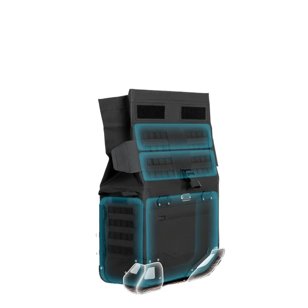 

Motorcycle airtight side bag, large-capacity inflatable side bag, airbag bag anti-theft
