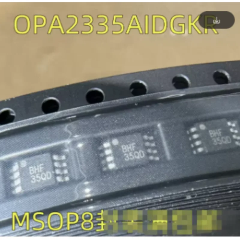 5PCS OPA2335AIDGKR OPA2335 Dual Zero‑Drift Low Noise Precision Op‑Amp IC VSSOP‑8 SMD Electronic Components Original New