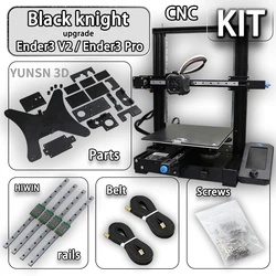 3D Printer Upgrade Kit for Ender3, E3Pro/3s, E3 V2, Includes Kit and Belt Screws for Genuine Hiwin Linear Guides.