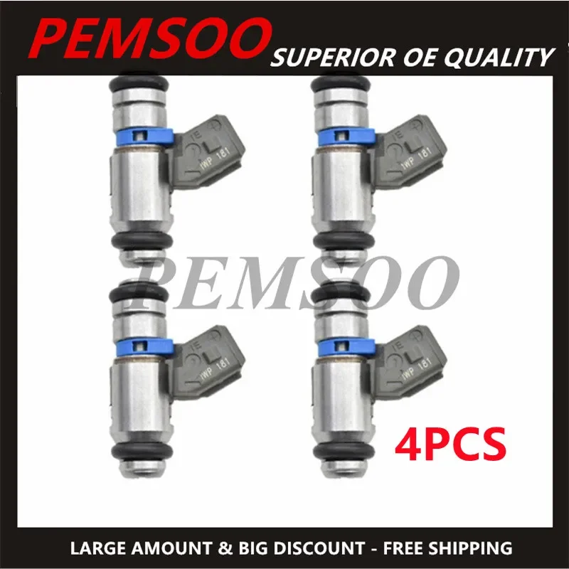 4PCS/LOT Fuel Injector IWP181 for Harley Davidson Motor 883cc 4 Holes 27706-07A 27706-07A IWP181