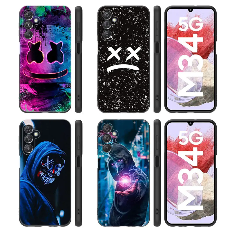 Чехол для телефона для Samsung Note 8 9 10 Lite 20 Ultra M40 M60 M80 S M14 M32 M33 5G M04 M10 M11 M31 M42 M51 M62