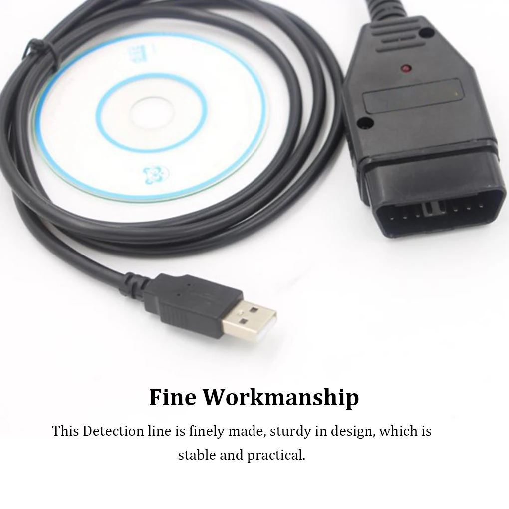 

OBD USB Cable KKL 409.1 Universal Car OBDII Interface Diagnostic Tools