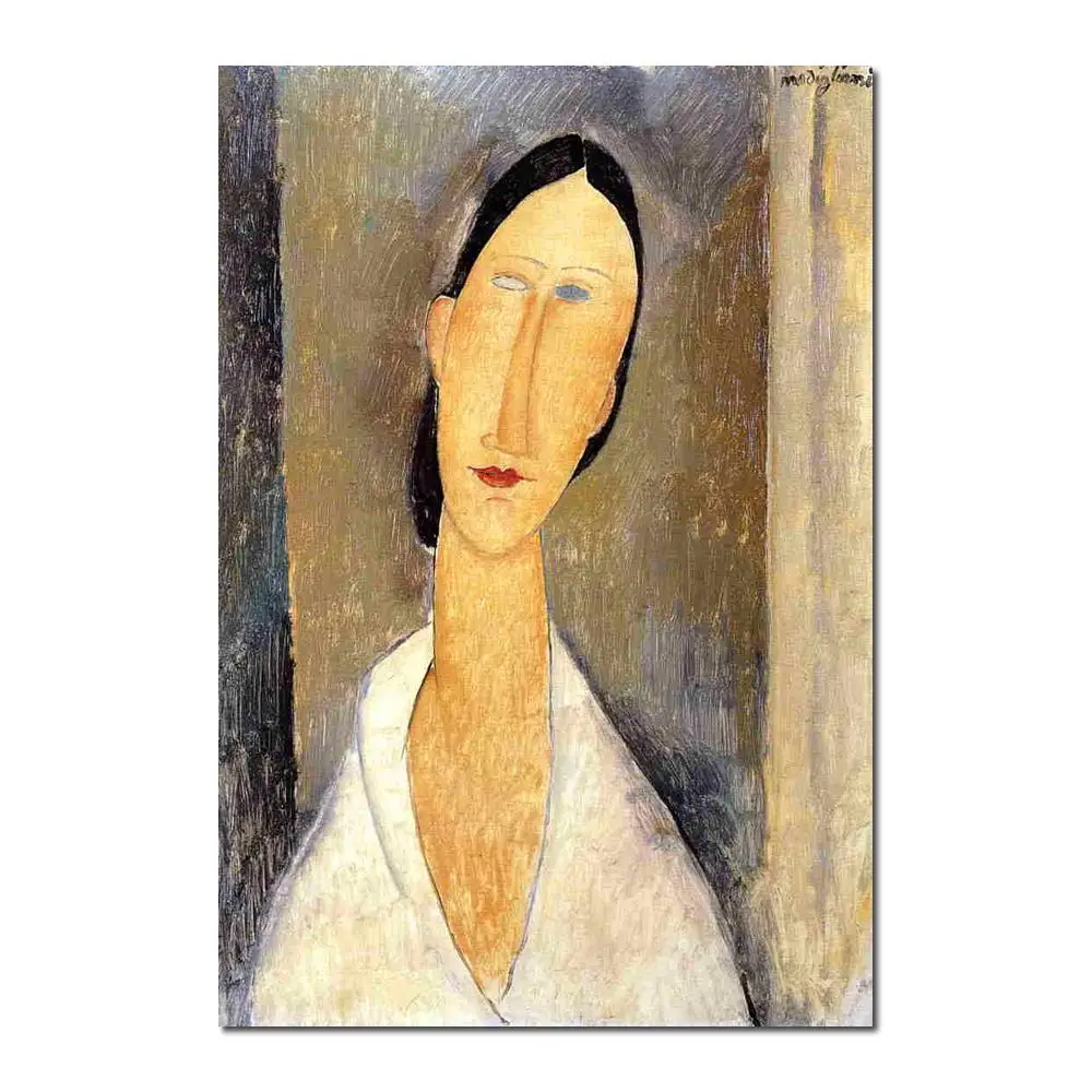 

Hanka Zborowska Amedeo Modigliani painting for sale Hand painted High quality
