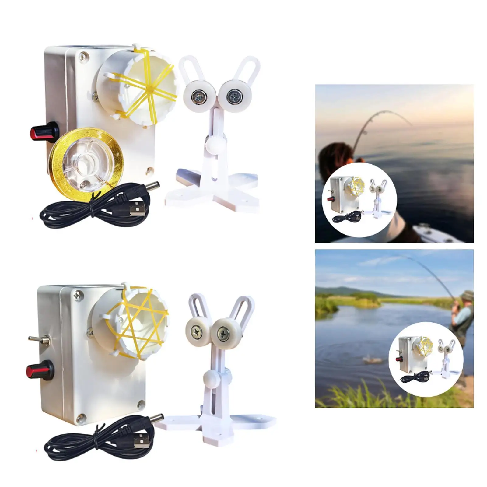 أداة لف قضيب الصيد ملحقات محمولة لوازم تغليف القضيب