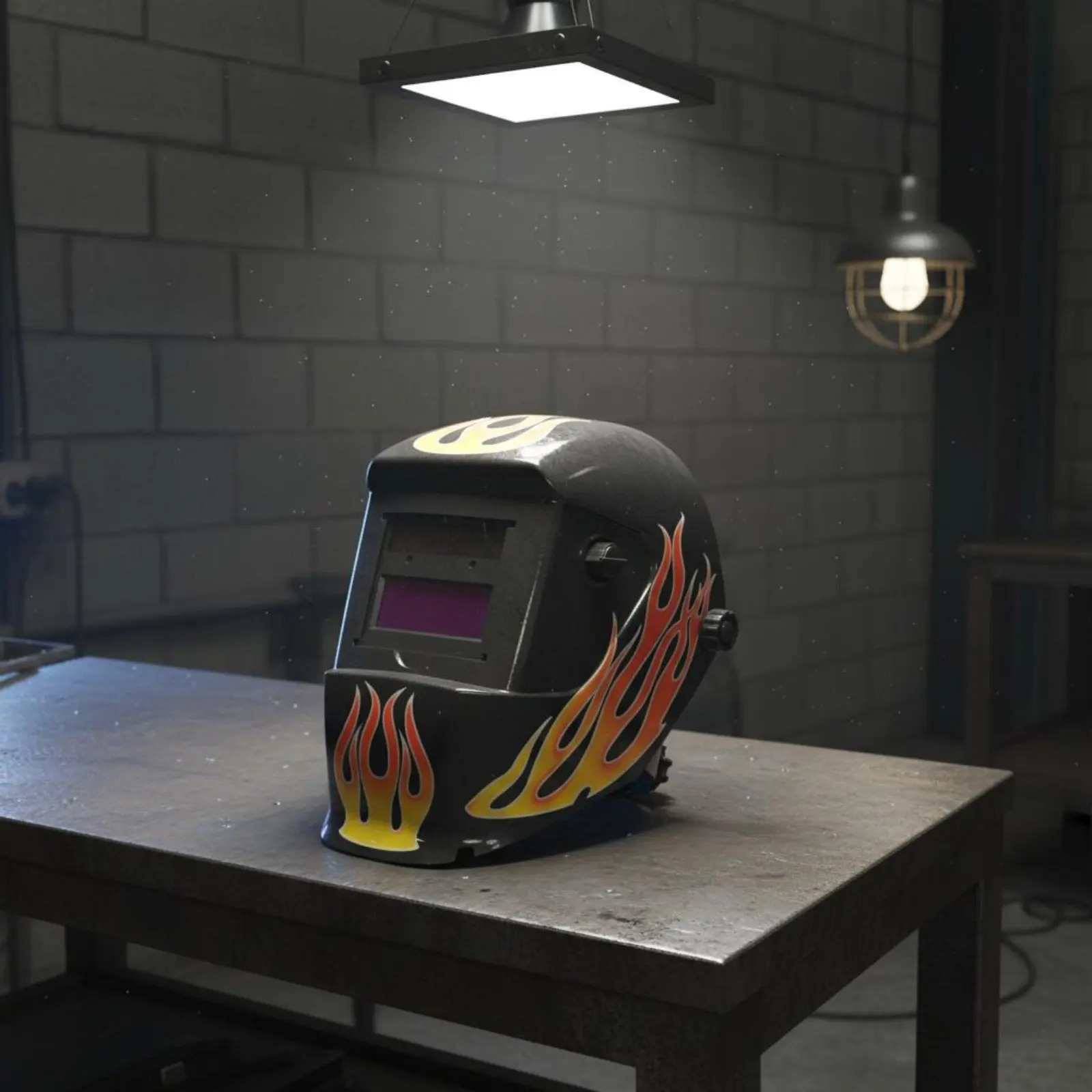 自動遮光金属加工用ヘルメット-軽量ヘッドマウント金属加工用フェイスガード-個人用安全装備-正確な色