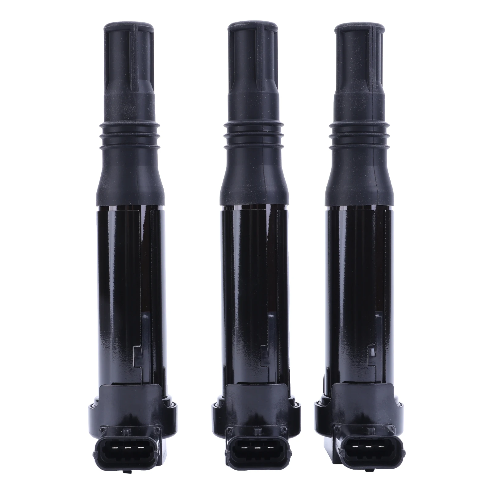 

3Pcs Ignition Coils Pack Compatible for P-eugeot 108 208 C-itroen C1 C3 C4 1.2 VTi Replaces 9671214580 3639500