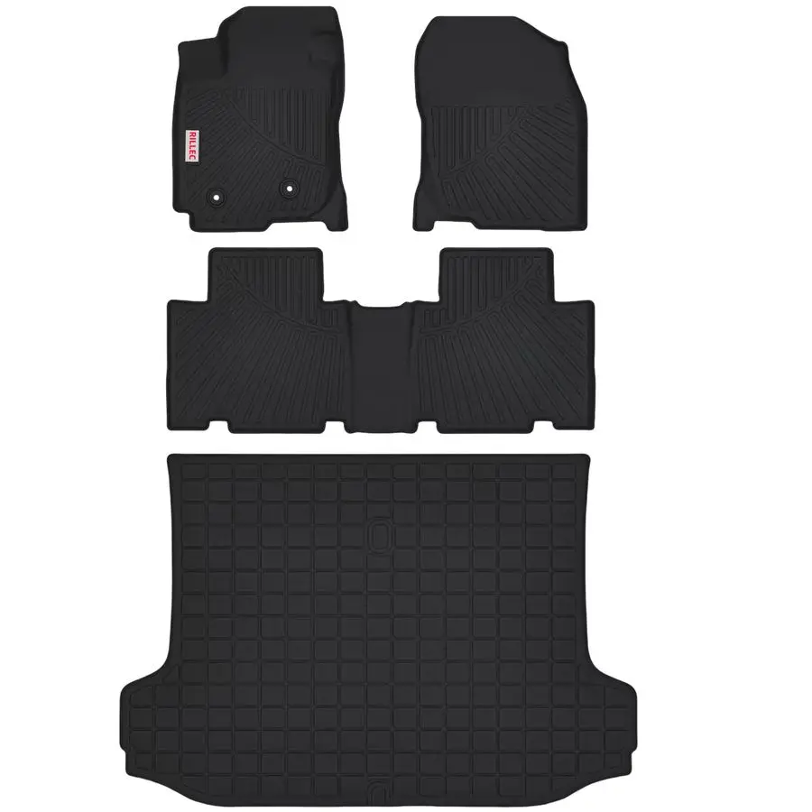 

Mats amp Cargo Liner for 20062012 Toyota RAV4 5 Seat, All Weather Protection Accessories Custom Full Set Liners Include 1st amp