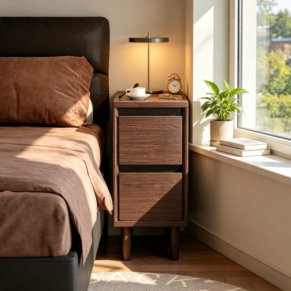 

Nordic Bedside Table Home Storage Cabinet Bedroom Bedside Floor Storage Cabinet Nightstands for Bedroom Small Cabinet