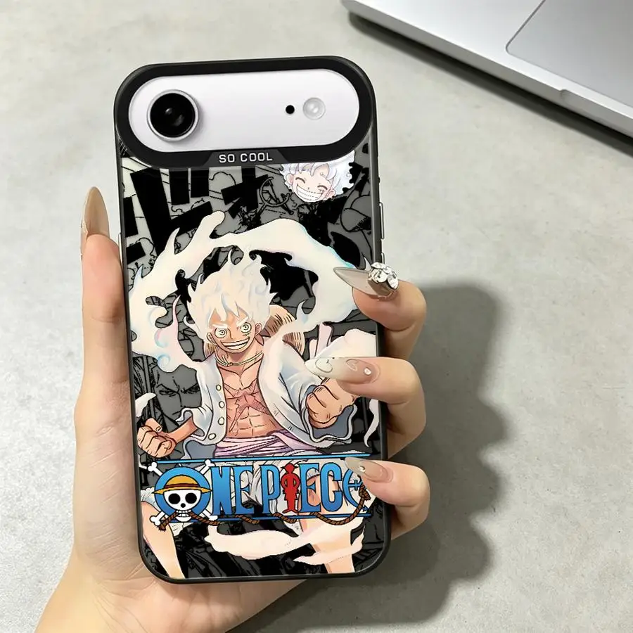 O-One Piece Luffy 5 Gear Case for iPhone 17 Pro Max 16 11 14 Plus 13 12 Pro Air 17e 15 Phone Cover view 2