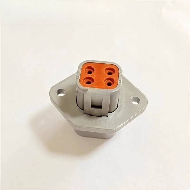 DTP04-4P-L012 Automotive Wire Harness Connector Plug 4P Panel Flange Socket