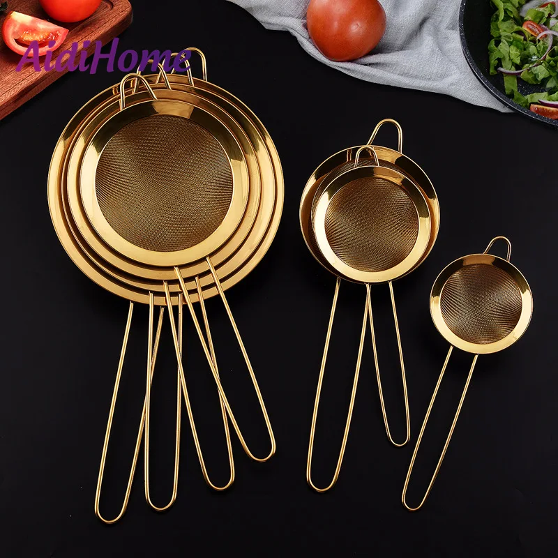 304/201 Gold-plated stainless steel soybean milk filter screen flour sieve oil grid stainless steel diagonal diagonal oil grid