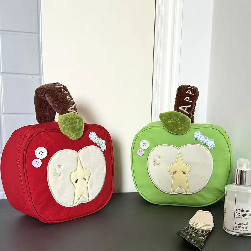 New Makeup Bag Partitioned Portable Cosmetic Bag Handheld Toiletry Bag Travel