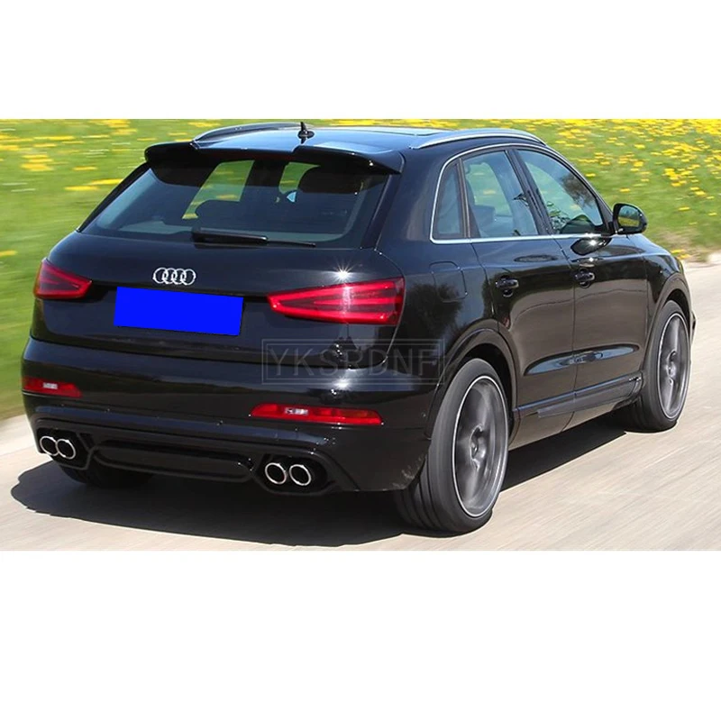 For Audi Q3 high quality ABS material car rear wing primer color Audi Q3 hatchback spoiler 2013-2018 ABT Style