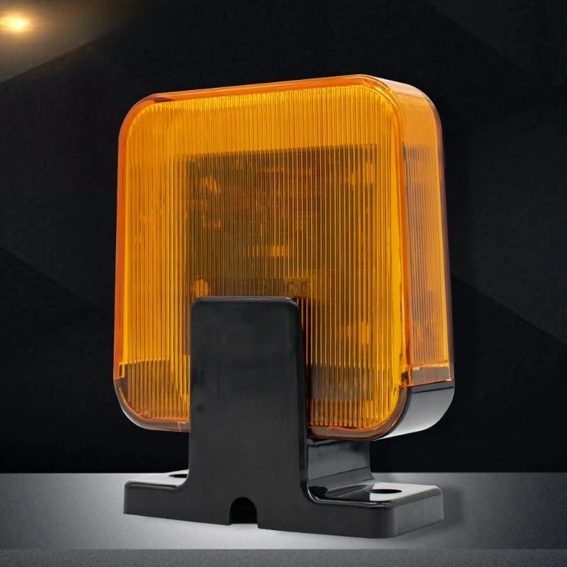 Universal 12V-256V 220V 12V 24V LED Signal Alarm Light Strobe Flashing Light Wall Mount Emergency Warning Lamp