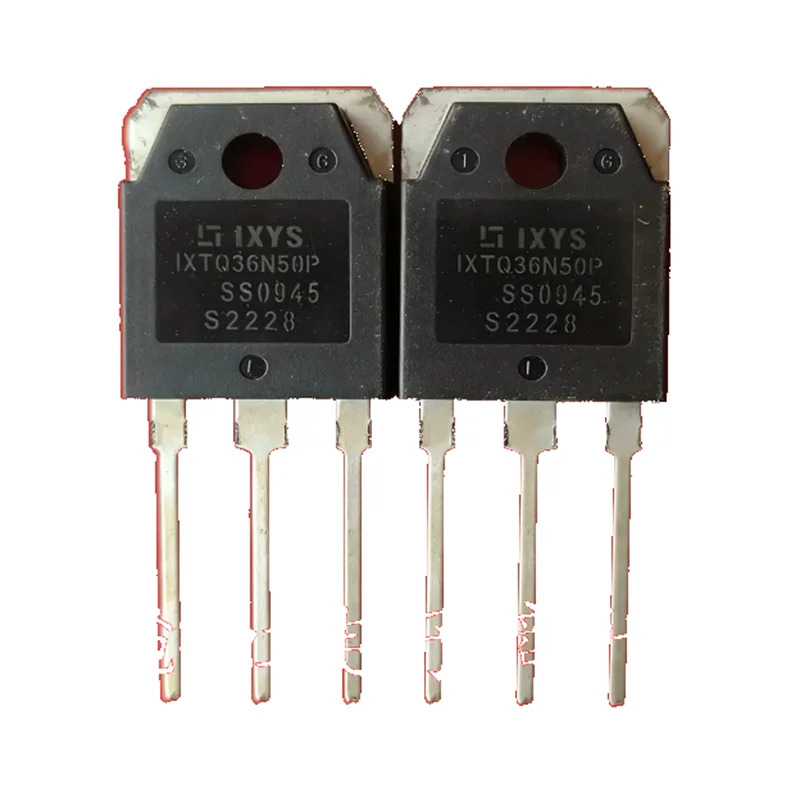 5pcs-20pcs IXTQ36N50P TO3P 500V 36A  N-channel power MOSFET, suitable for high-power switching applications.