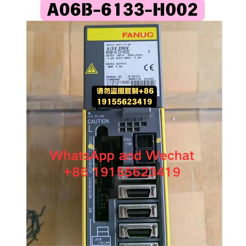 

Б/у оригинальные разобранные детали A06B-6133-H002. Функциональный тест драйвера пройден. Быстрая доставка.