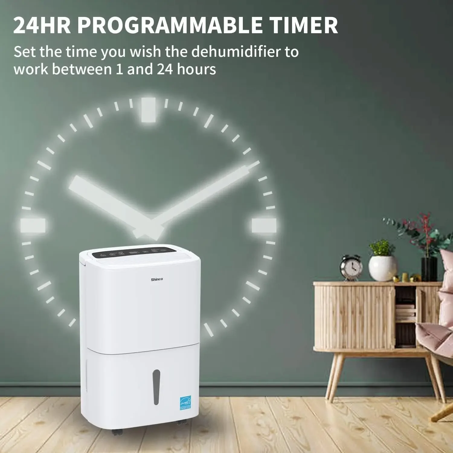 

[High-Quality, Hot Deal!]7,000 Sq.Ft Energy Star Dehumidifier with Pump and WIFI, Ideal for Large Industrial Rooms and Home Base