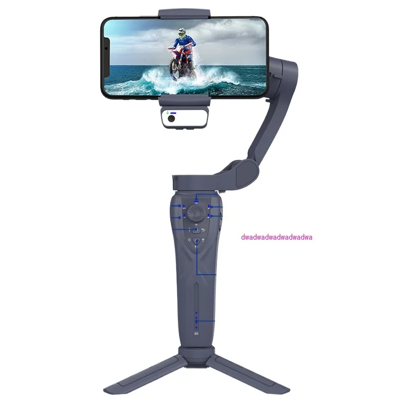 Mobile phone three-axis anti-shake stabilizer Douyin live photography PTZ AI intelligent tracking facial recognition