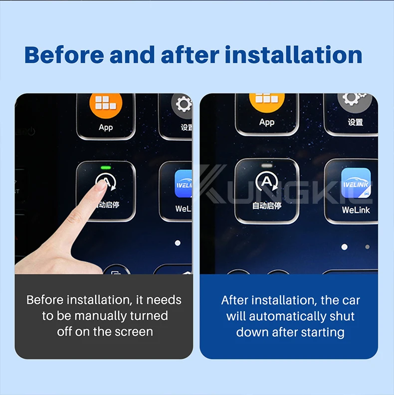 Auto Automatische Start Stop Schließen Gerät Für Subaru Forester 2025, Crosstrek Impreza 2024 2025, WRX 2022-2026/Levorg 2022-2025 System Off Gerät Control Sensor Stecker – Detail 2