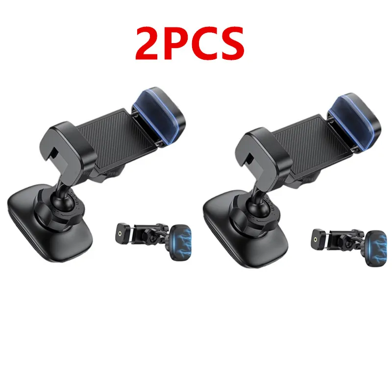 

360 Adjustable Gym Magnetic Phone Holder Stand Compatible with 4-7 Inch Smartphones Alloy Base And Joint for Workout Convenience