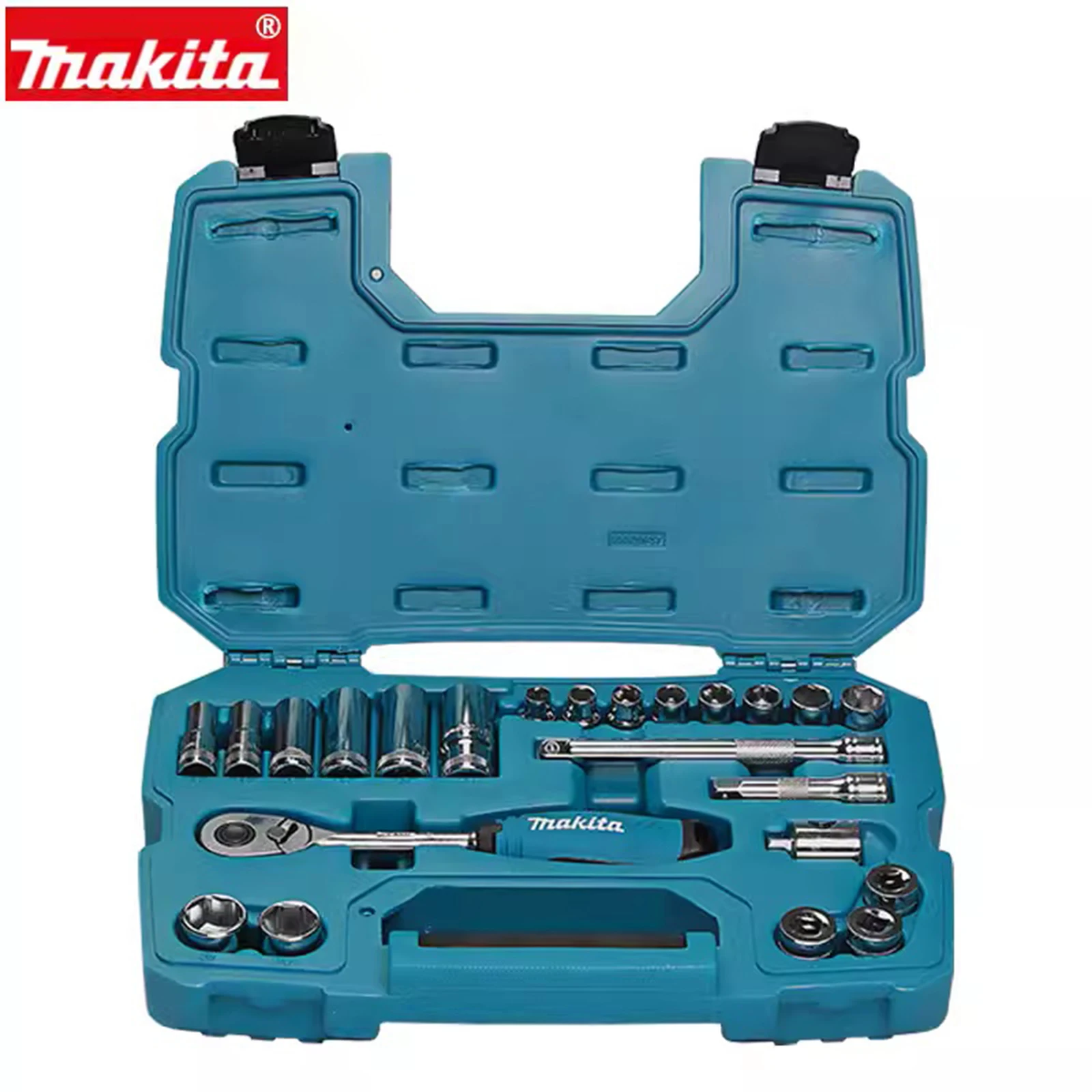 Imagem -02 - Makita-japan Ratchet Wrench Socket Grupo Ferramenta de Reparação para Carro e Motocicleta 23 Pcs Casa