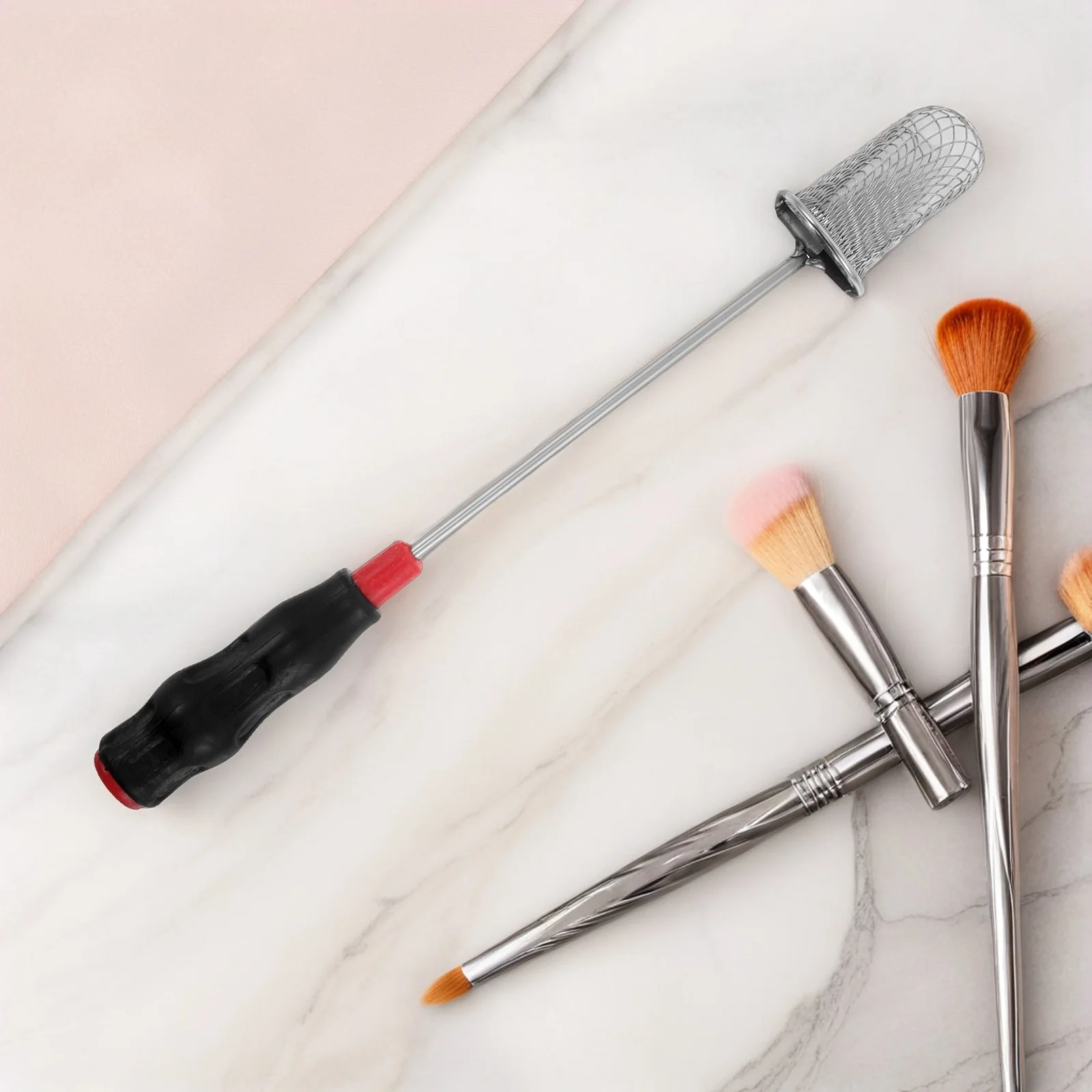 

2Pcs Stainless Steel Cupping Rod Fire Ignition Stick Heat Resistant Handle Portable Salon Massage Spa Fire Starter Cupping Tool