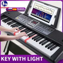 Teclado Musical Profissional, Controlador Midi, Piano Eletrônico, Sintetizador De Música, Digital 61 Teclas, Instrumentos De Órgão