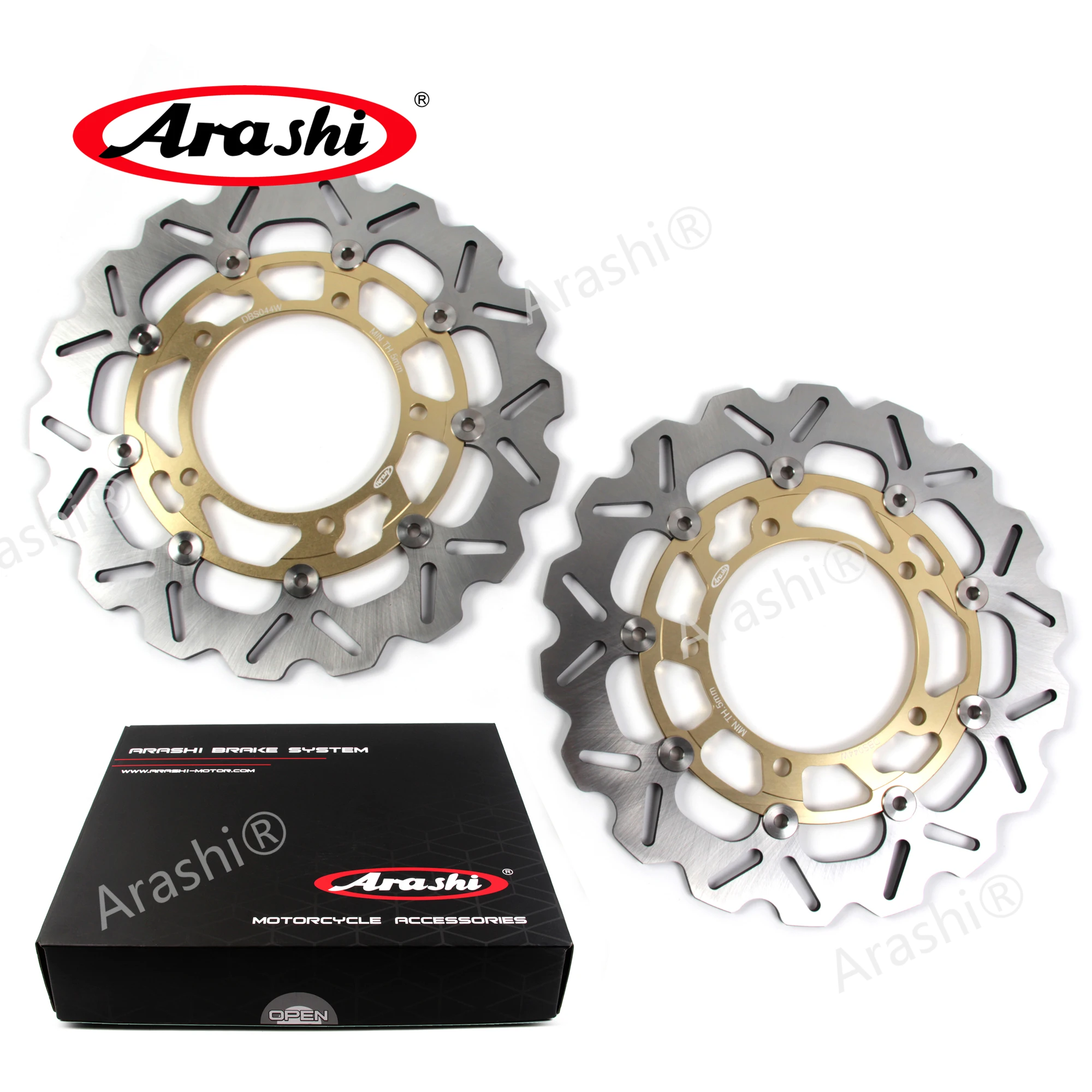 Arashi製 wavedisc09 リア用 GSX1300 ハヤブサ 隼 GSX-R750 RF900R