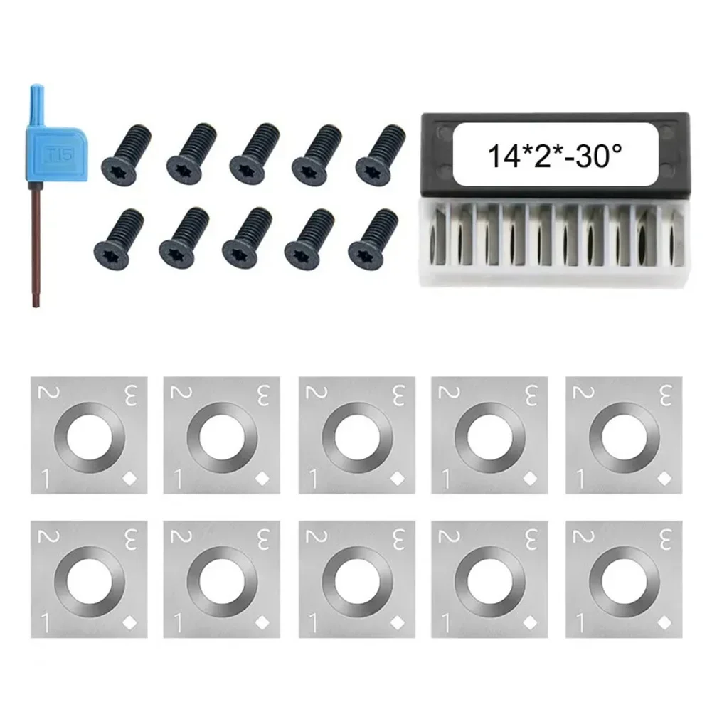 Lathe Machining Carbide Inserts Carbide Blade Journal Screw Heads Nearly 90° Internal Angles For Particleboard