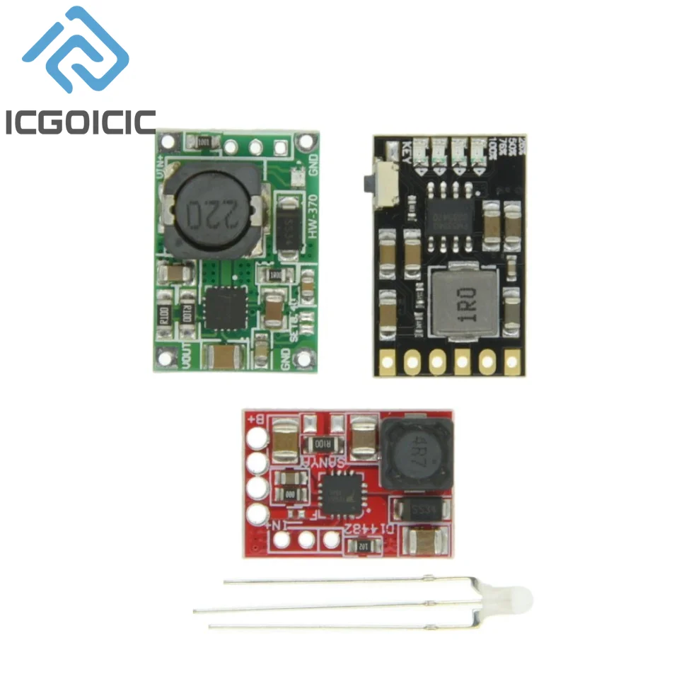 TP5100 charging management power supply module board TP5000 1A 2A compatible with 4.2V 8.4V single and double lithium batteries