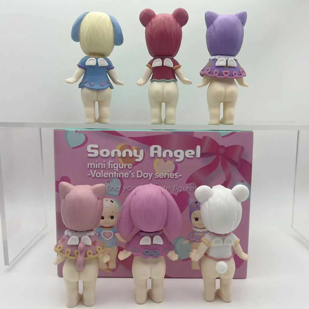 소니엔젤 오너먼트 귀여운 인형 팬 애니메이션 미니 피규어 2017 발렌타인데이 시리즈 랜덤박스 애니메이션 피규어 생일 선물 장난감