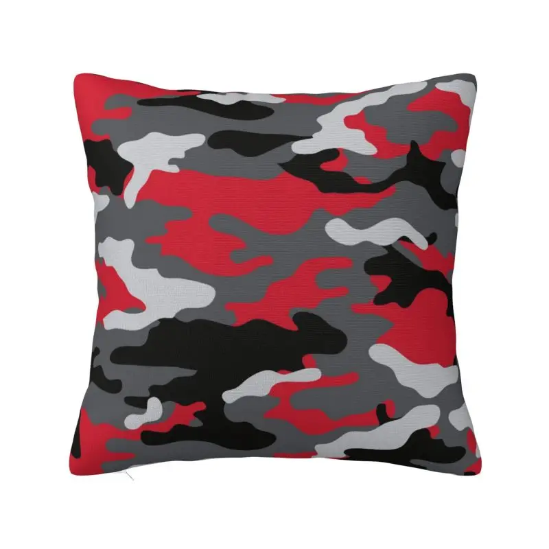 Modern Street Urban Camouflage Throw Pillow Case 45*45cm for Living Room Cushion Cover Square Polyester Pillowcase