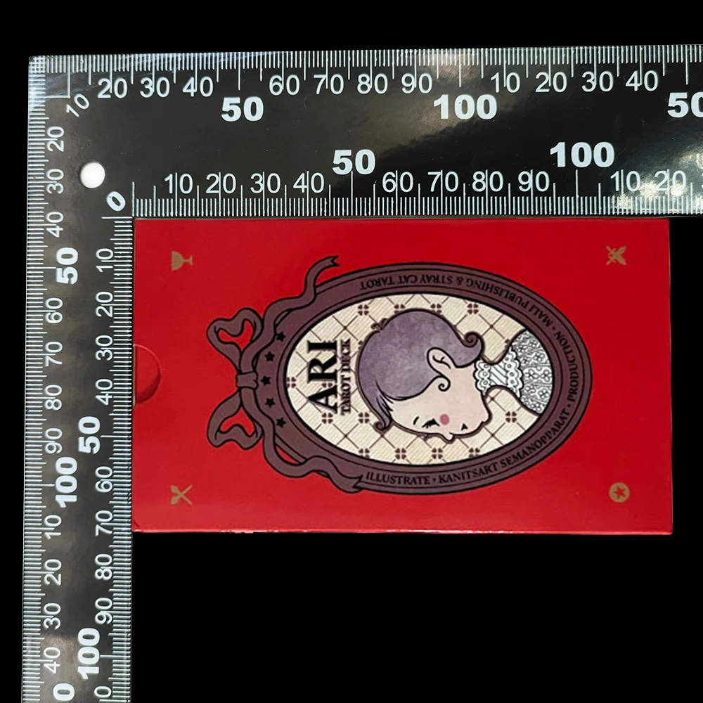 12x7cm Ari Baby Divination Tarot Whimsical Cute Baby Doll Cartoon Cards for Newborns and their Parents Unique Indie Tarot Deck