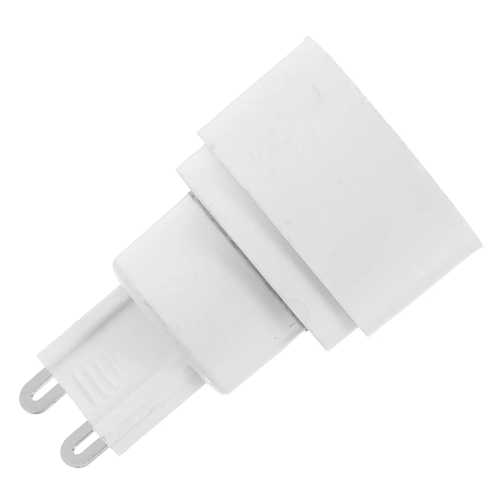 

G9 To E14 Ceramic Light Socket Adapter Bulb Holder Converter For Indoor Lighting Fixtures 110-230V White Heat Resistant Secure