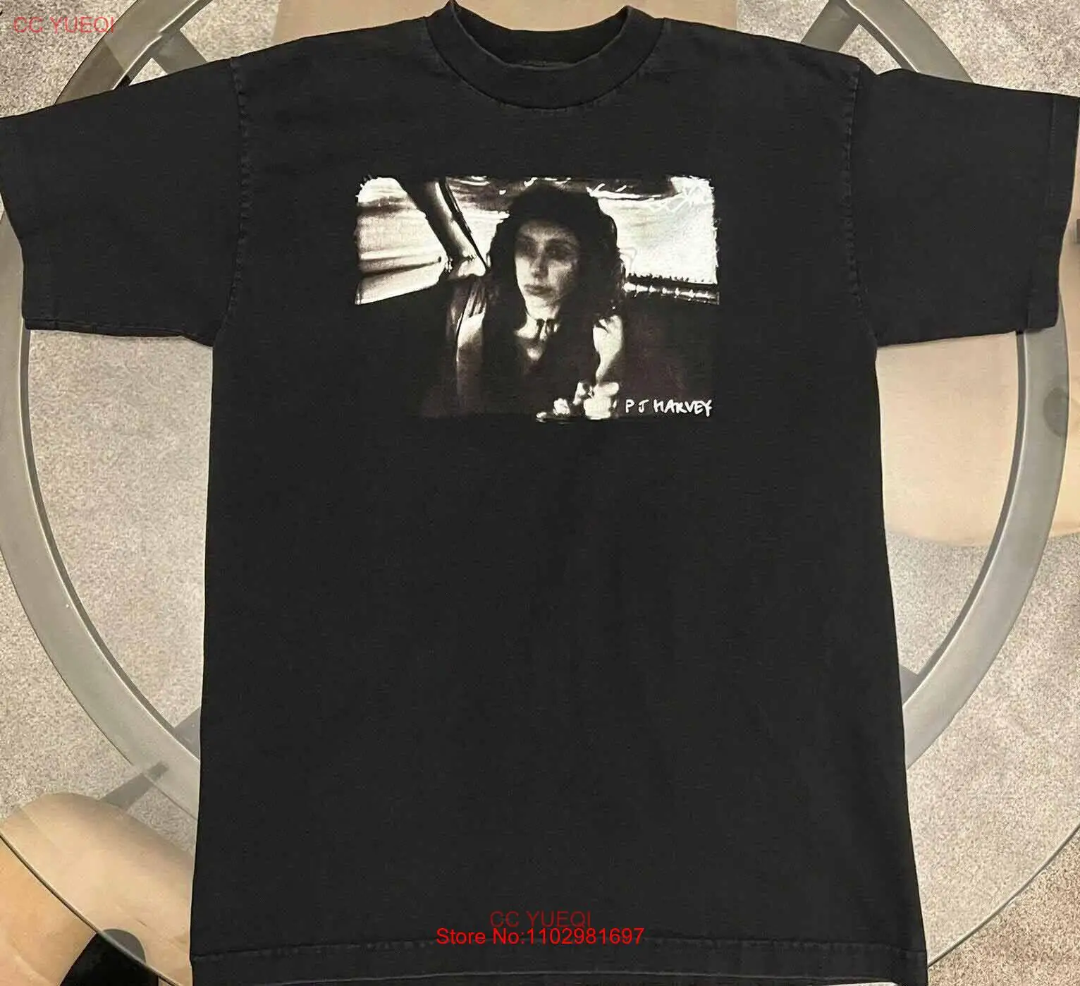 Футболка унисекс в стиле «Ника пещера», черного цвета