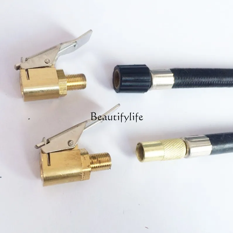 

Car Air Pump Trachea Conversion Nozzle Accessories Tire Threaded Adapter Rice Quick Clip Air Nozzle Electric Vehicle Small