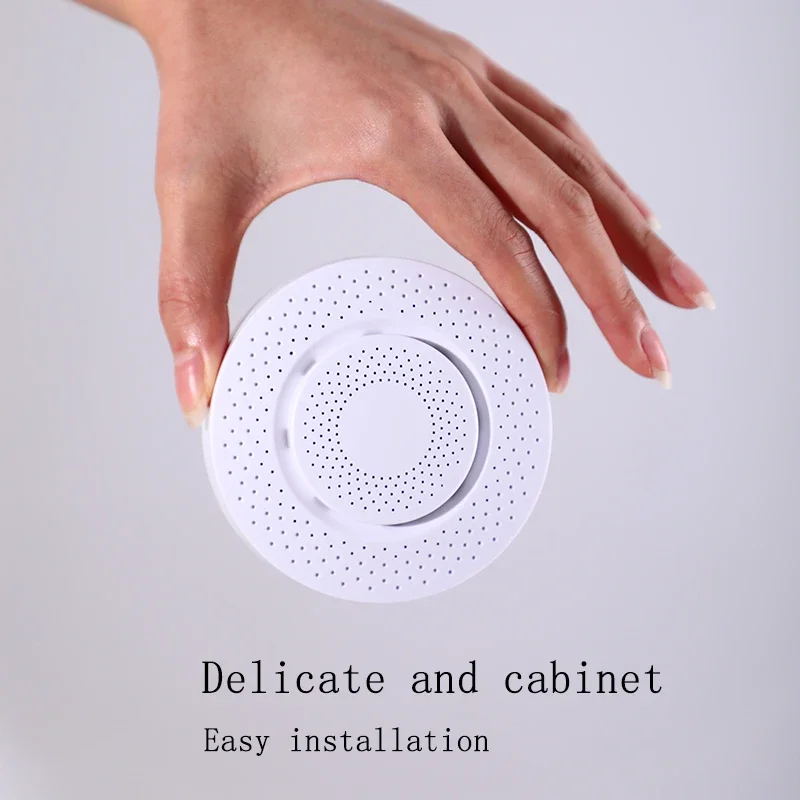 Tuya-Sensor de dióxido de carbono CO2, Detector de VOC, NDIR, medición de alta precisión, elimina la alarma estándar, enlace inteligente para el hogar, Tuya Senso