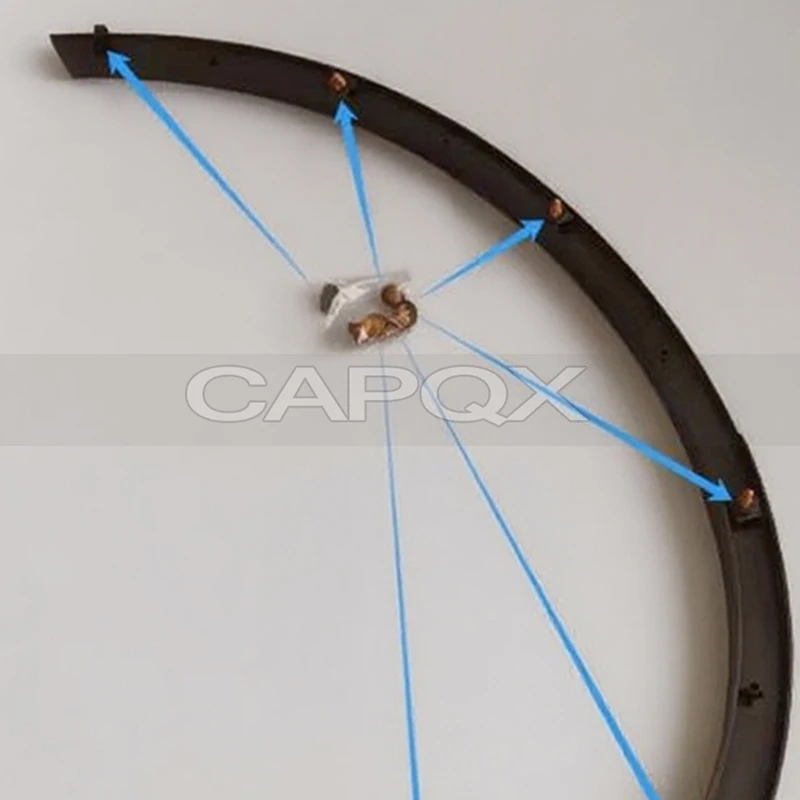 قالب قوس عجلة السيارة الأمامية لـ FAW Besturn X80 2013-2016 درابزين الحواجب أقواس العجلات ملحقات السيارة #6