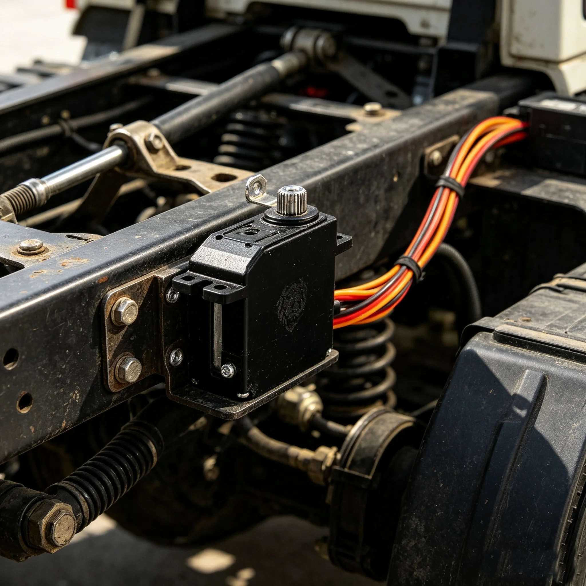 RC 1/14 Digital Steering Gear 12G/3.3KG for Tamiya Hydraulic Excavator Loader Dump Truck for MAN VOLVO Trailer Tipper DIY Parts