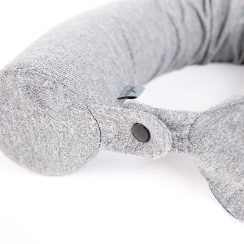 New Travel Pillow Napping Pillow Neck Pillow Multi-functional Office Bamboo Cotton Space Memory Cotton Adjustable Waist Pillow