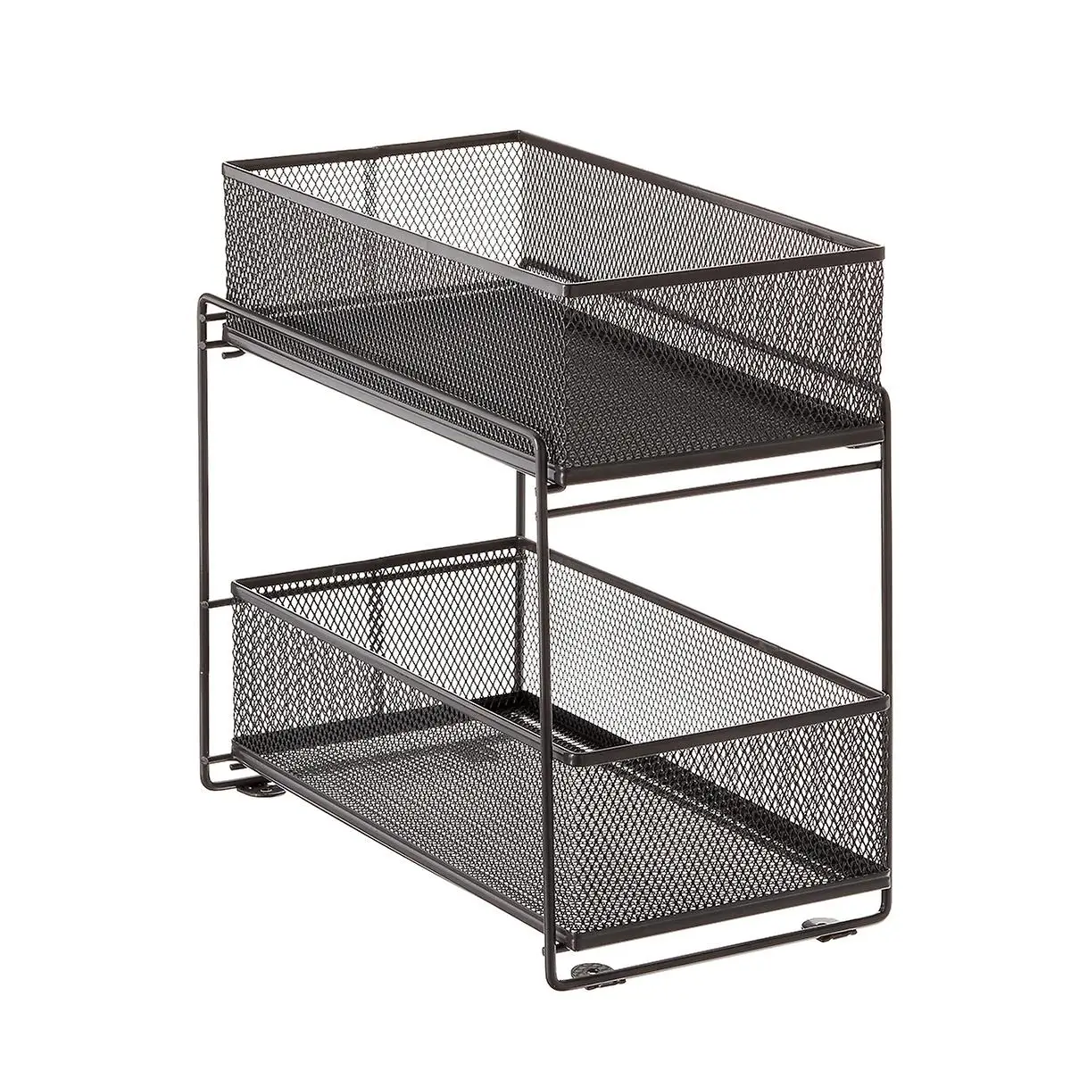 

2-Drawer Mesh Organizer Graphite closet organizer